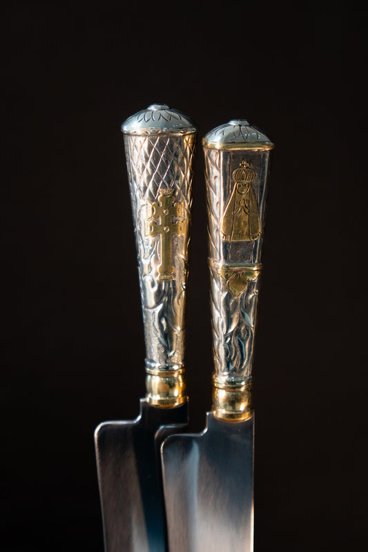 Cuchillo Alpaca y Bronce