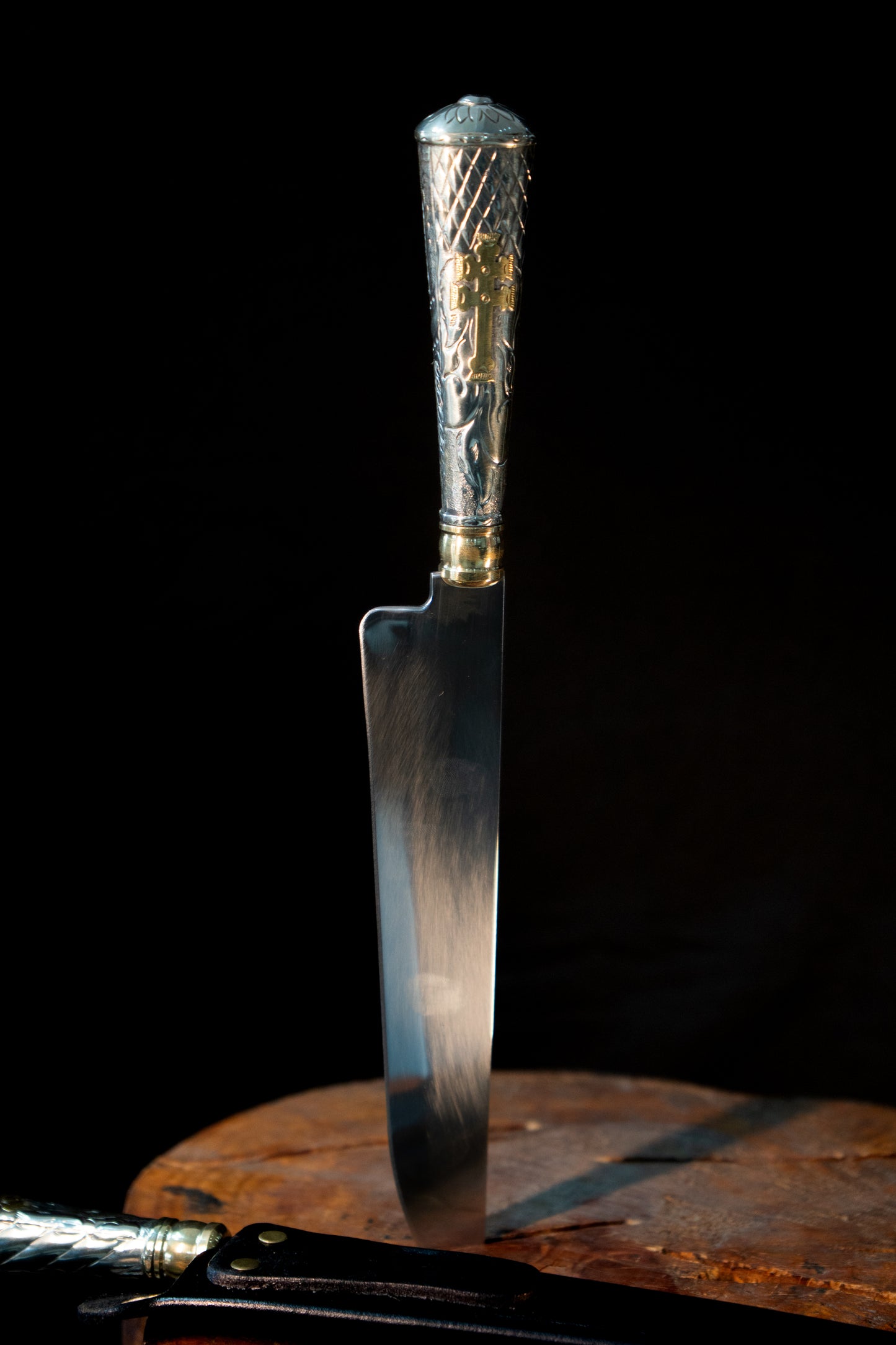 Cuchillo Alpaca y Bronce
