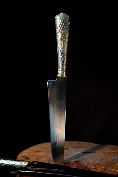 Cuchillo Alpaca y Bronce