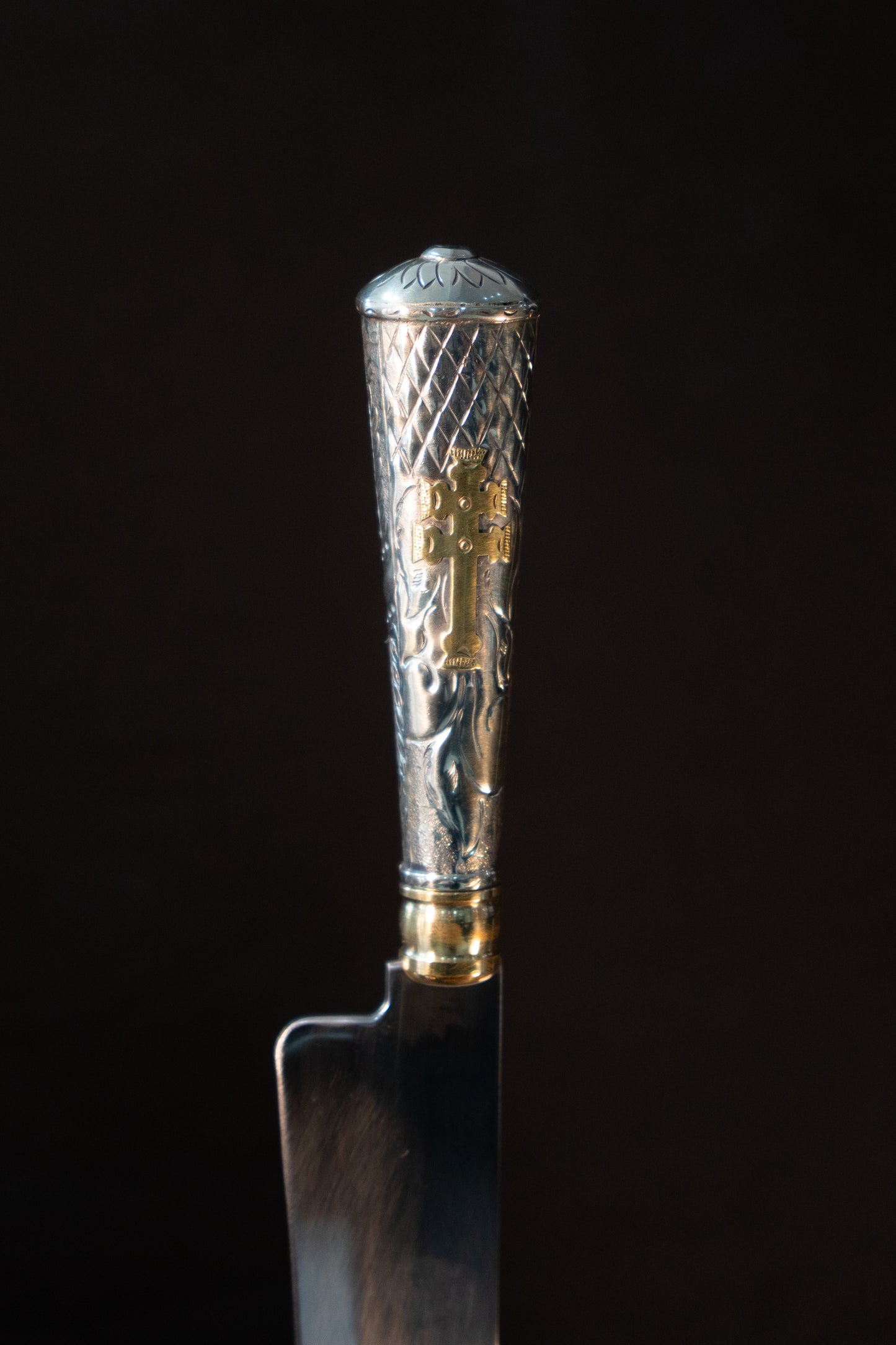 Cuchillo Alpaca y Bronce