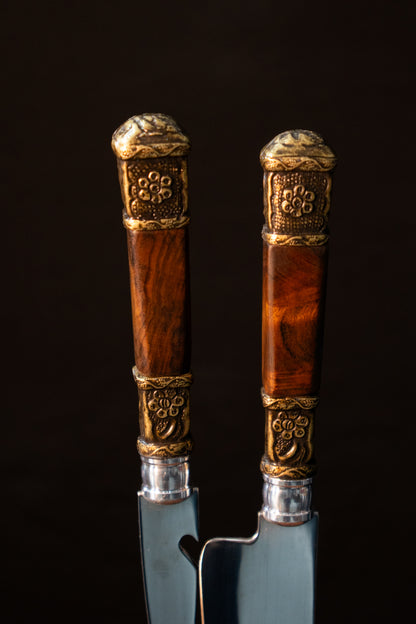 Conjunto Zamak/Madera