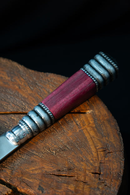 Cuchillo Zamak/Madera