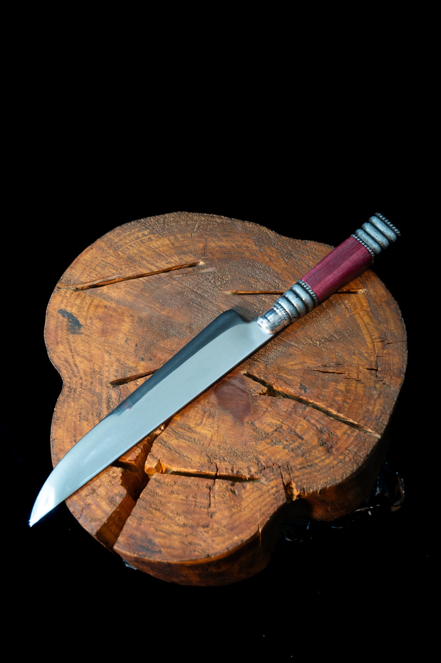 Cuchillo Zamak/Madera