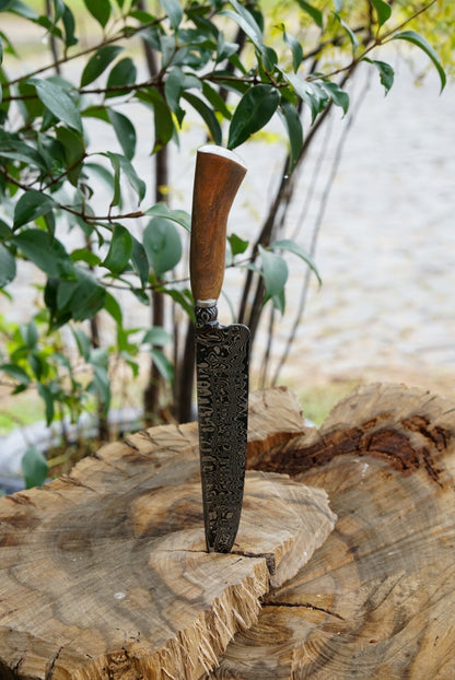 Cuchillo Damasco #17