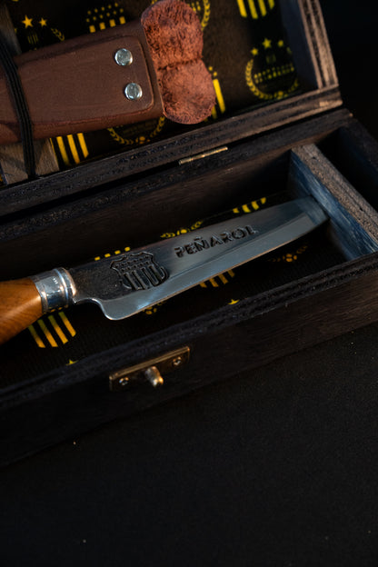Cuchillo Peñarol y packing estampado