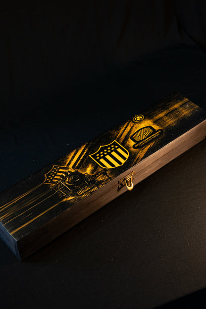 Cuchillo Peñarol y packing estampado