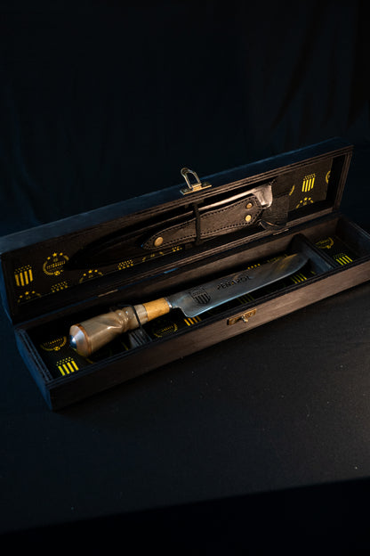 Cuchillo Peñarol y packing estampado