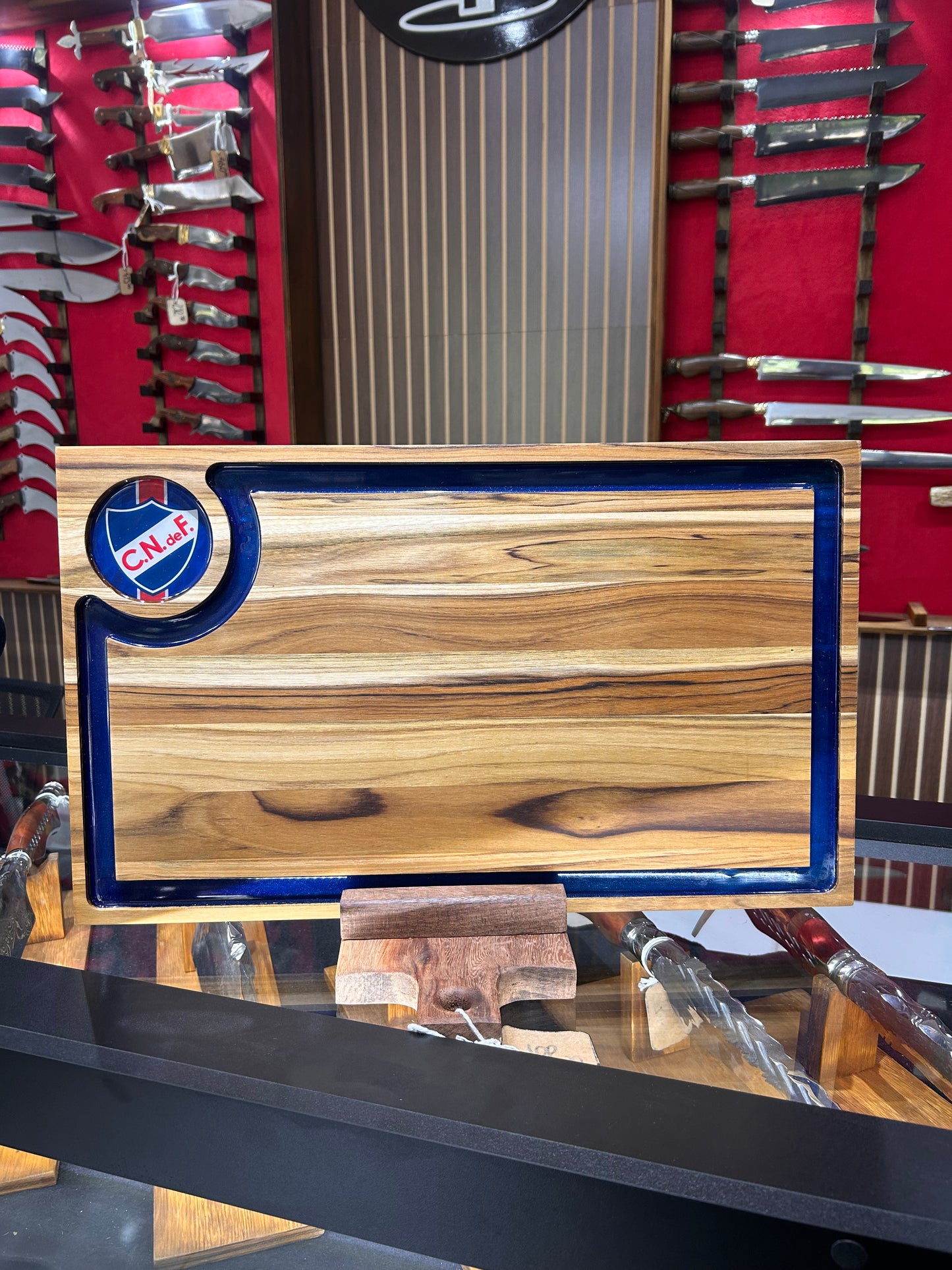 Placa de resina National/Peñarol