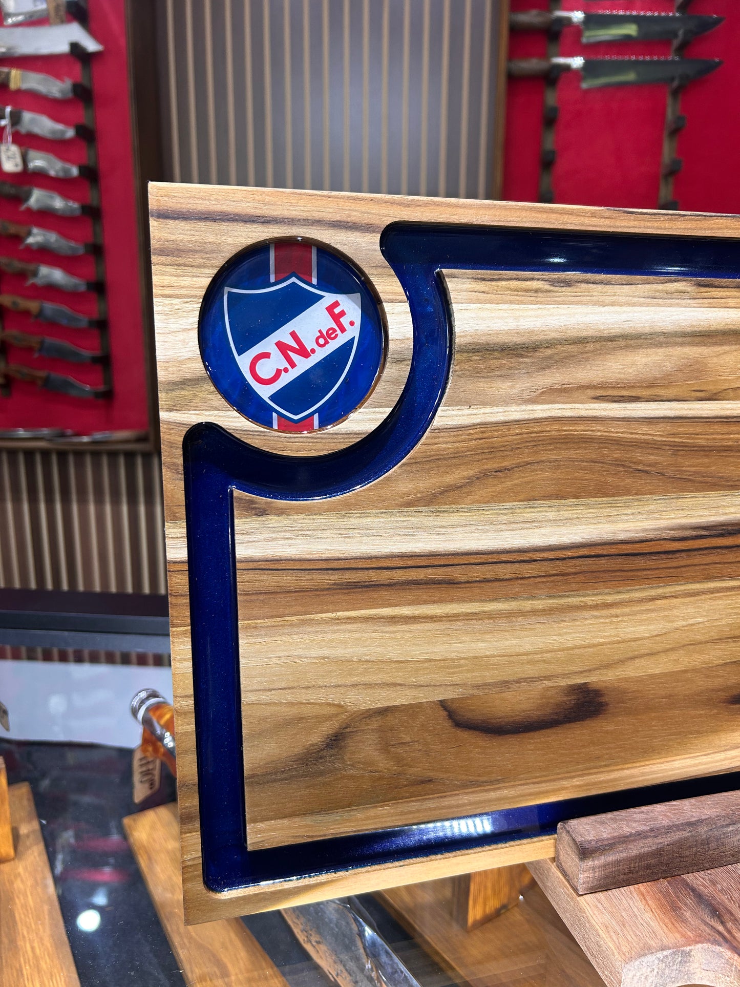 Placa de resina National/Peñarol