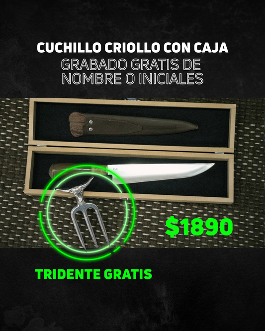 Criollo + Caja con Tridente Gratis