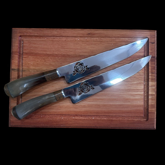 Cuchillo Rosas
