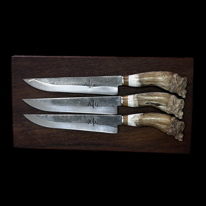 Cuchillo mango Cabeza Jabali