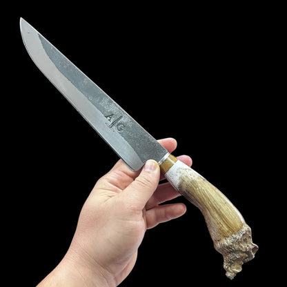 Cuchillo mango Cabeza Jabali