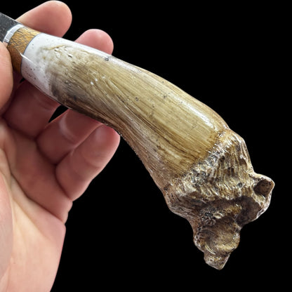 Cuchillo mango Cabeza Jabali