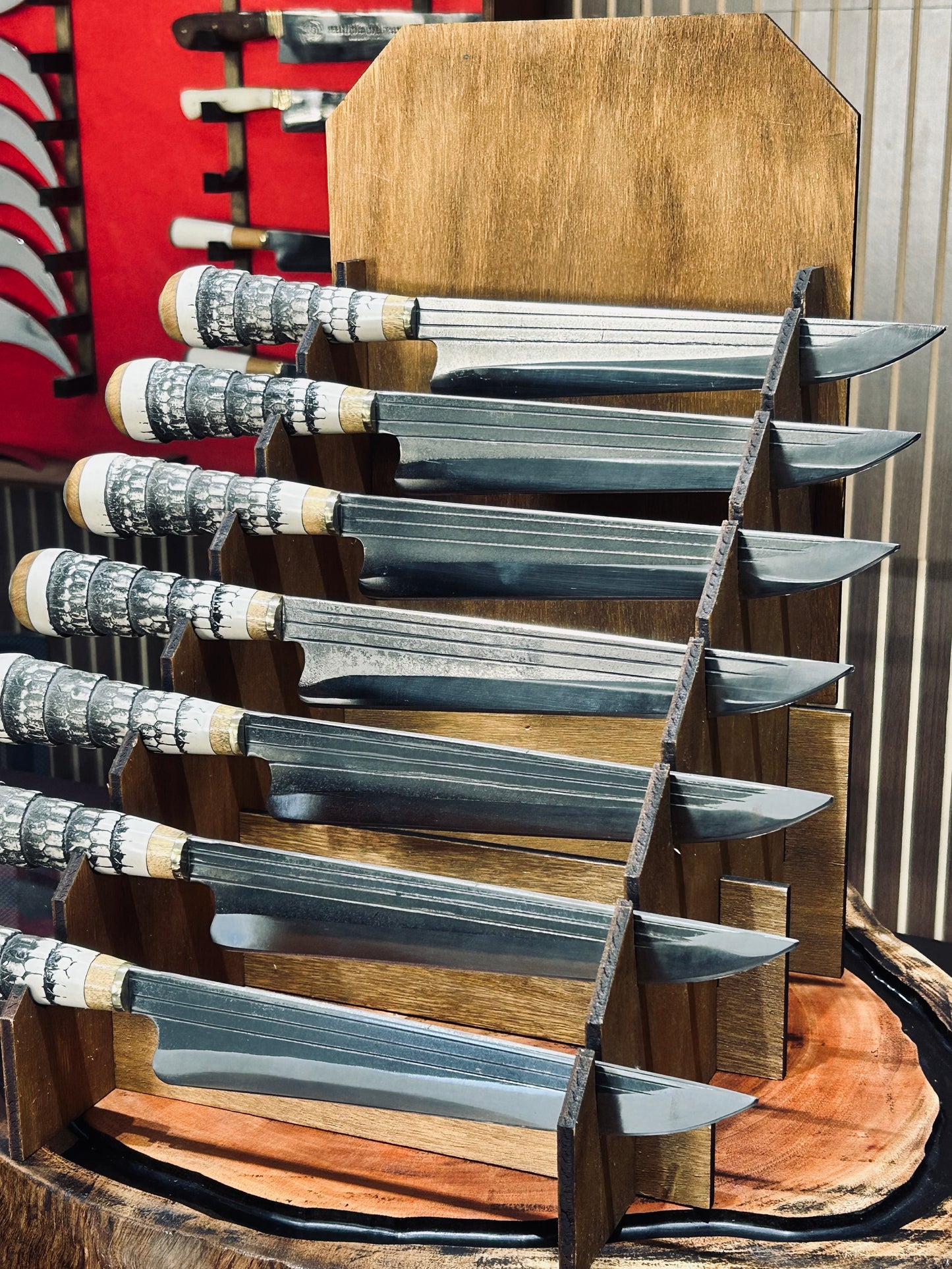 Faca de cauda de tatu