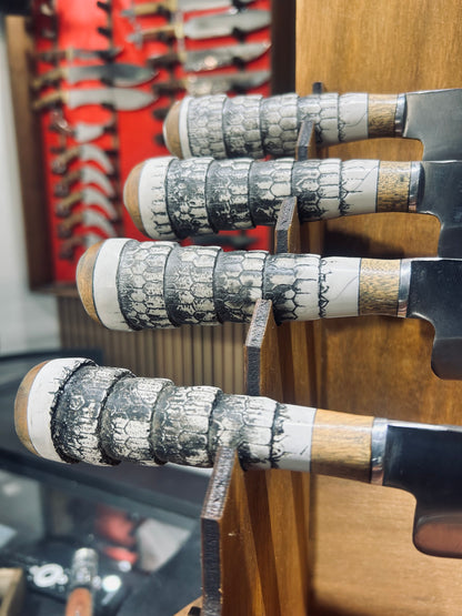 Faca de cauda de tatu