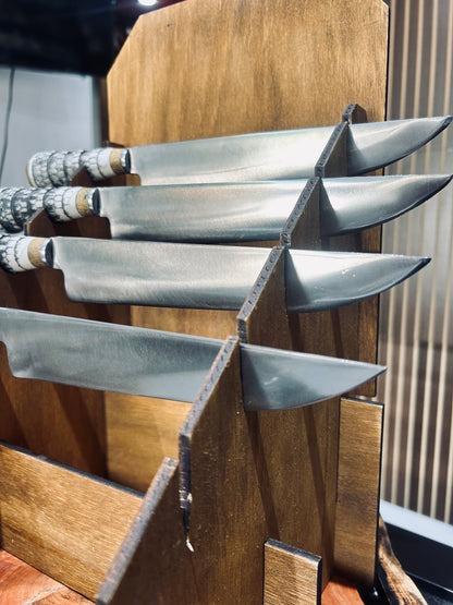 Faca de cauda de tatu