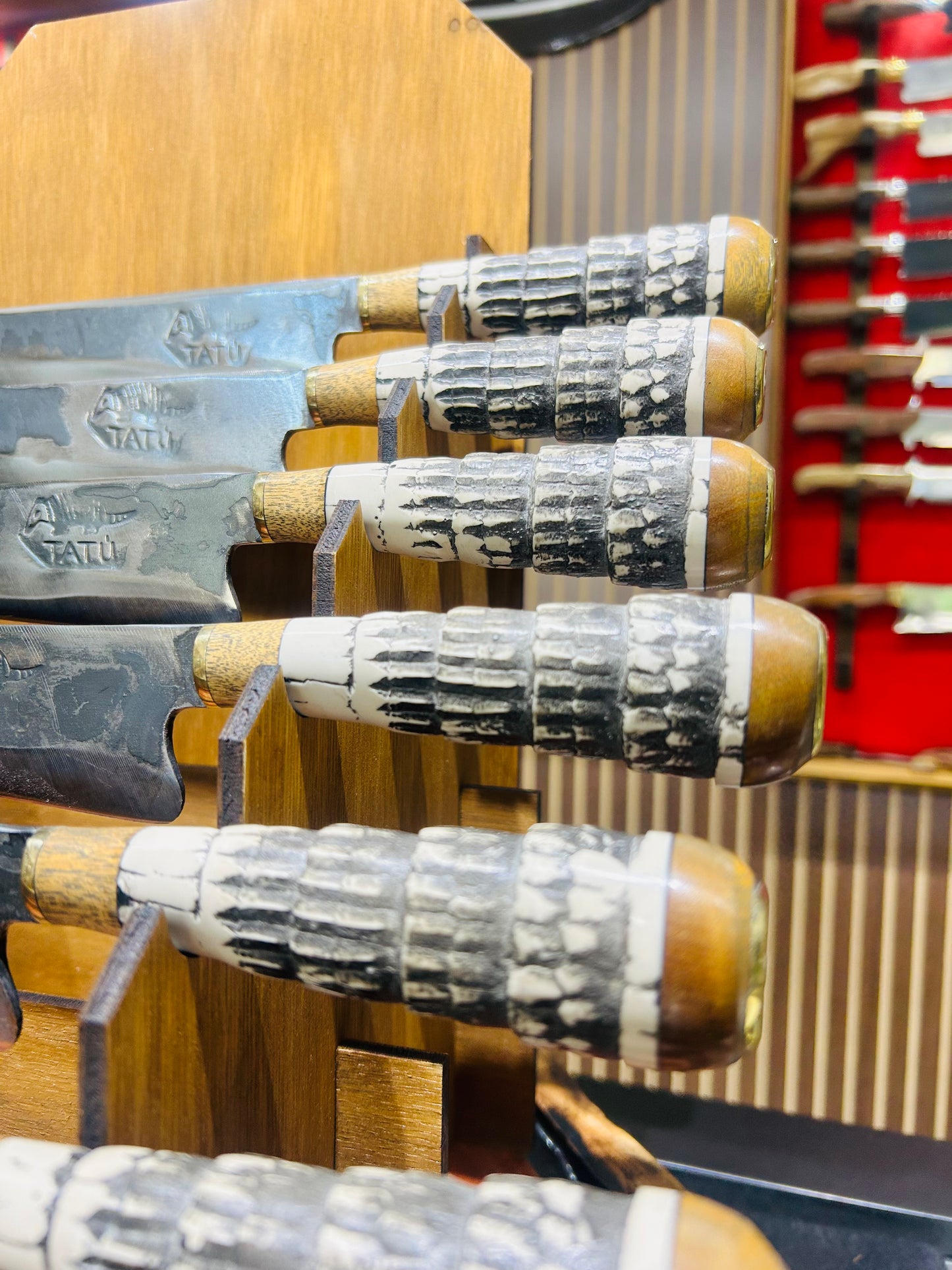 Faca de cauda de tatu