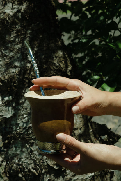 Mate Boquilla Ancha con Apoyo