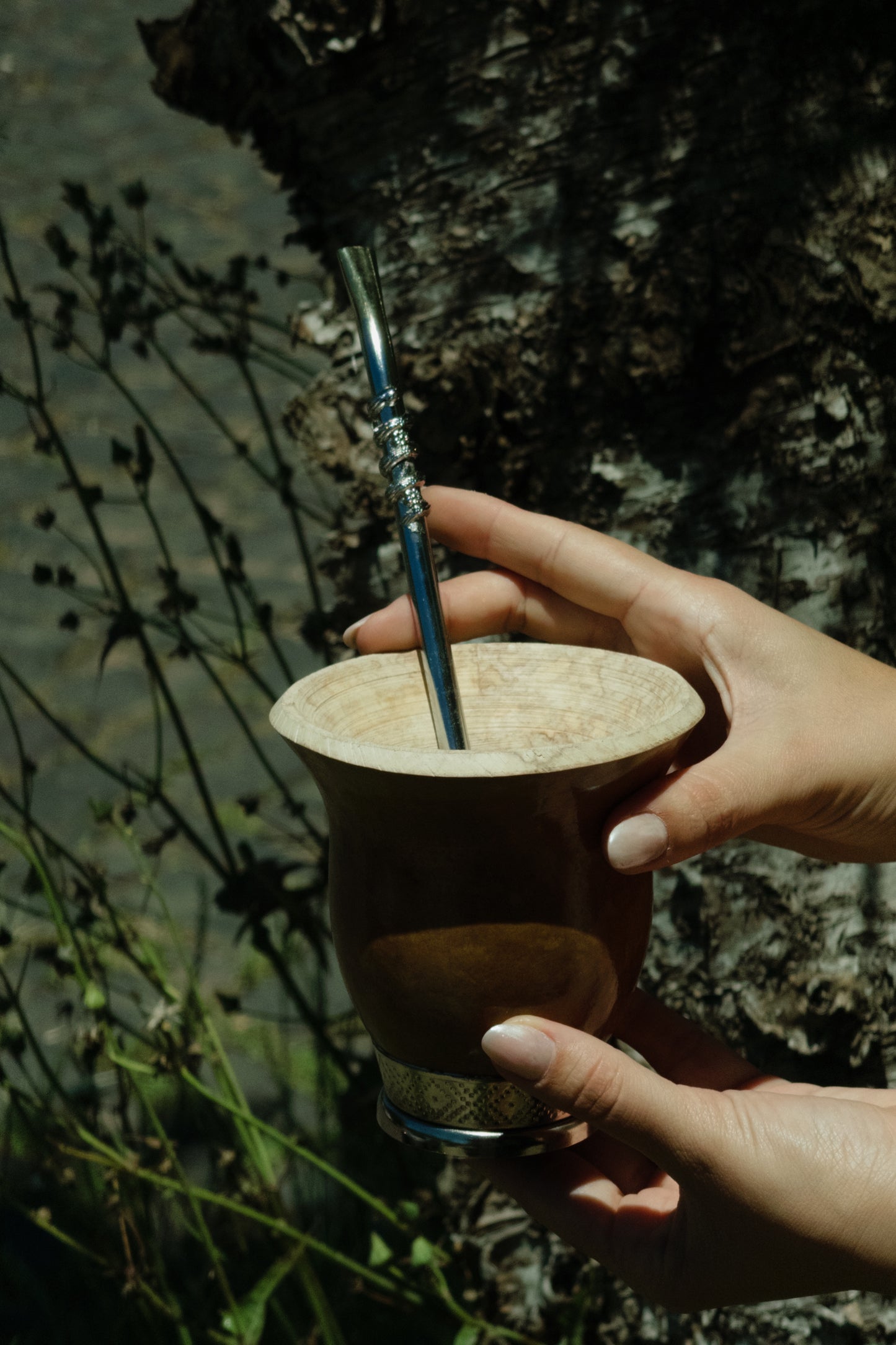 Mate Boquilla Ancha con Apoyo