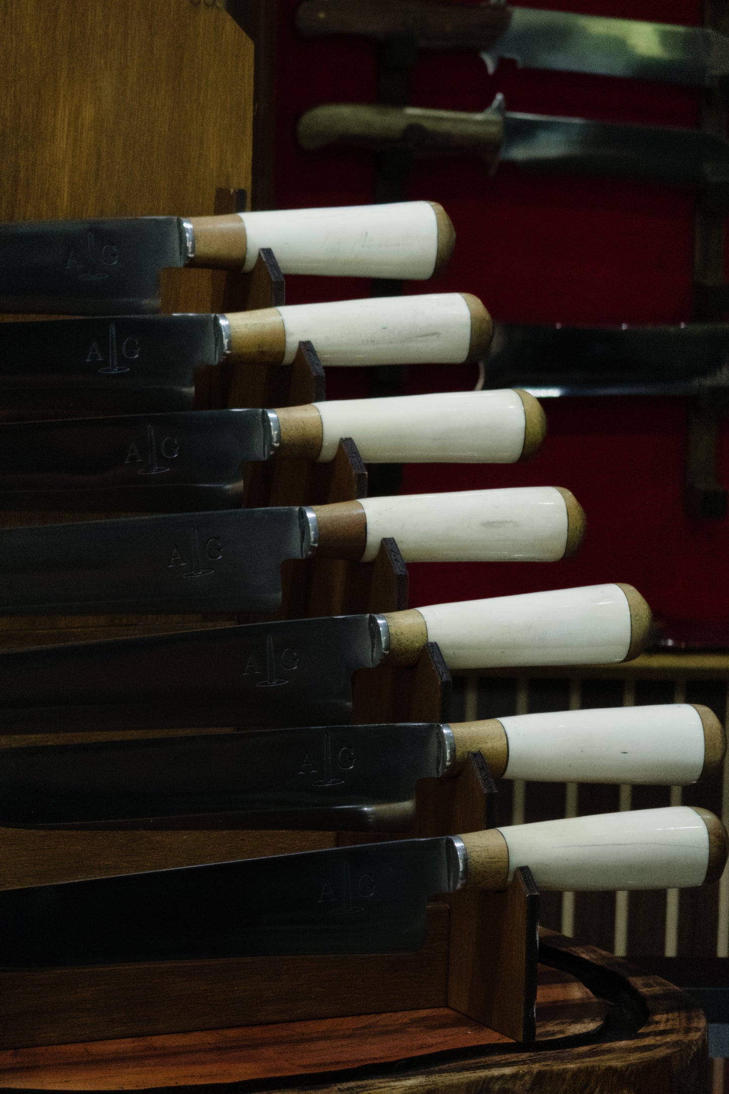 Facas crioulas de osso