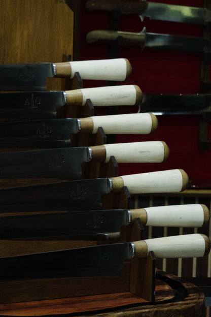 Facas crioulas de osso